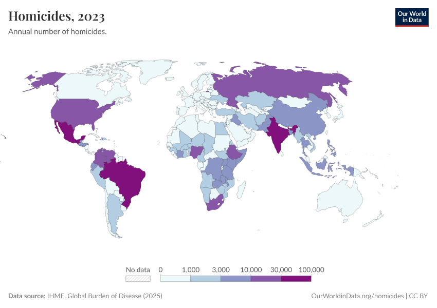 A thumbnail of the "Homicides" chart
