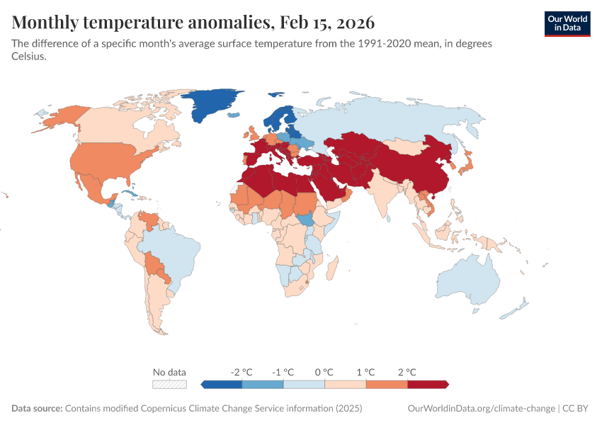 A thumbnail of the "Monthly temperature anomalies" chart