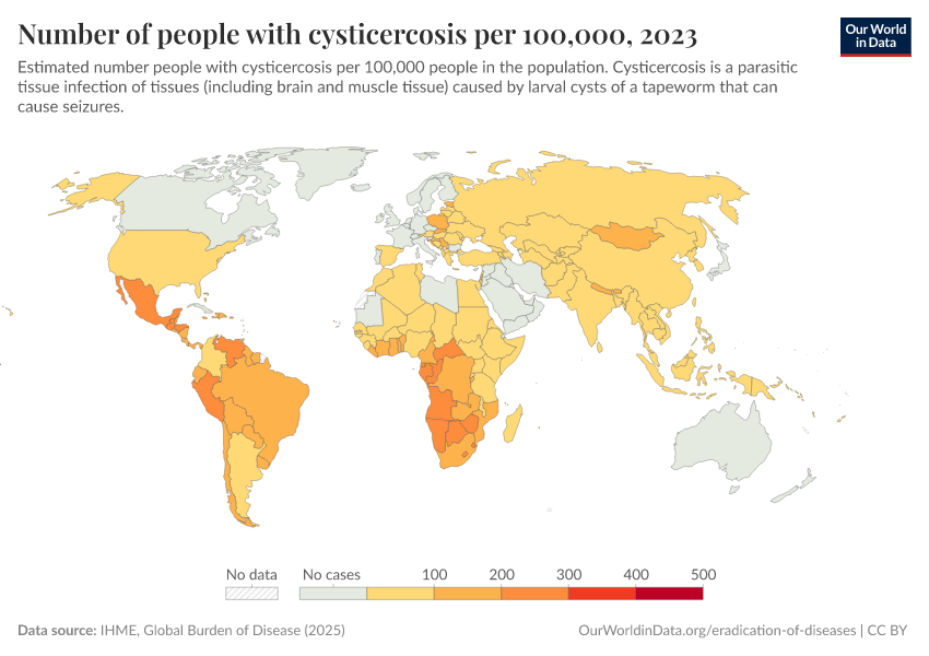 A thumbnail of the "Number of people with cysticercosis per 100,000" chart