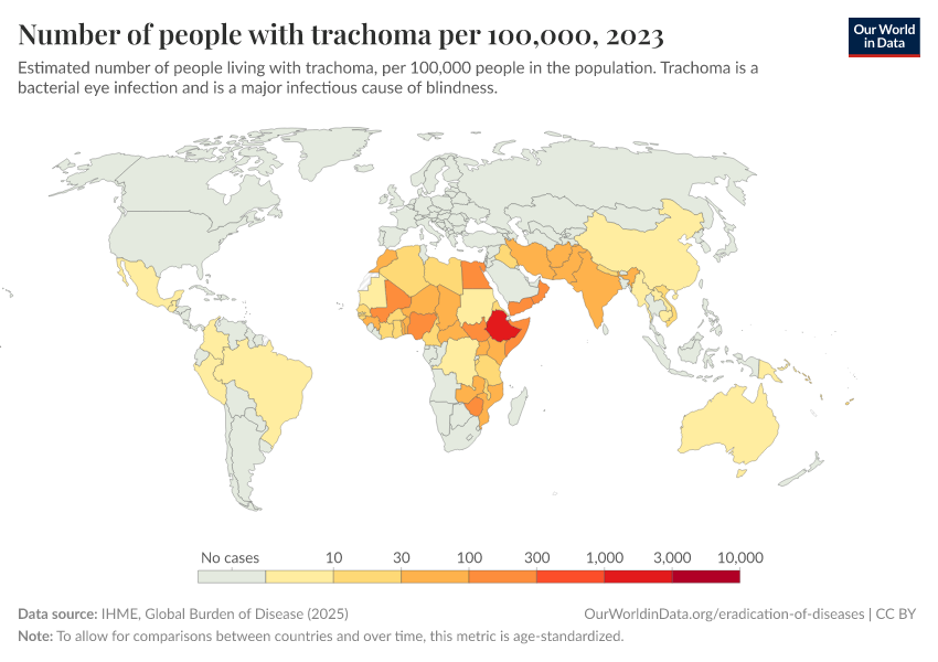 A thumbnail of the "Number of people with trachoma per 100,000" chart